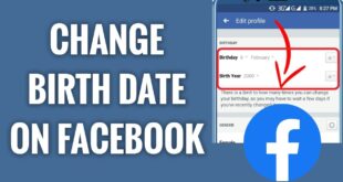 How to Change Birthday on Facebook